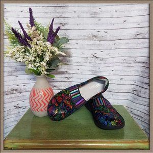 💋 EUC Alegria Glee Stained Glass slip-on Flat 💋